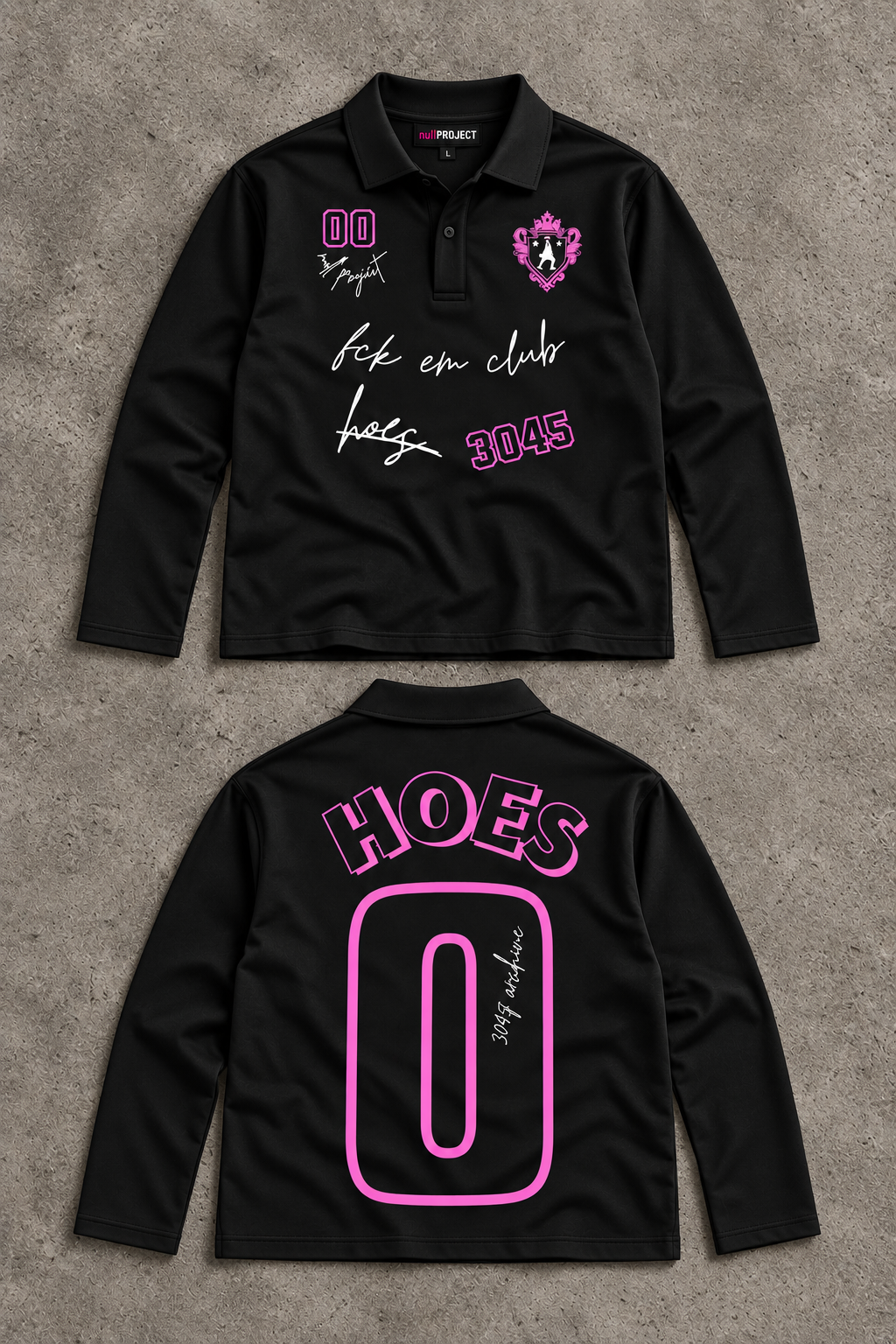 CLUB 304 LONG SLEEVE POLO